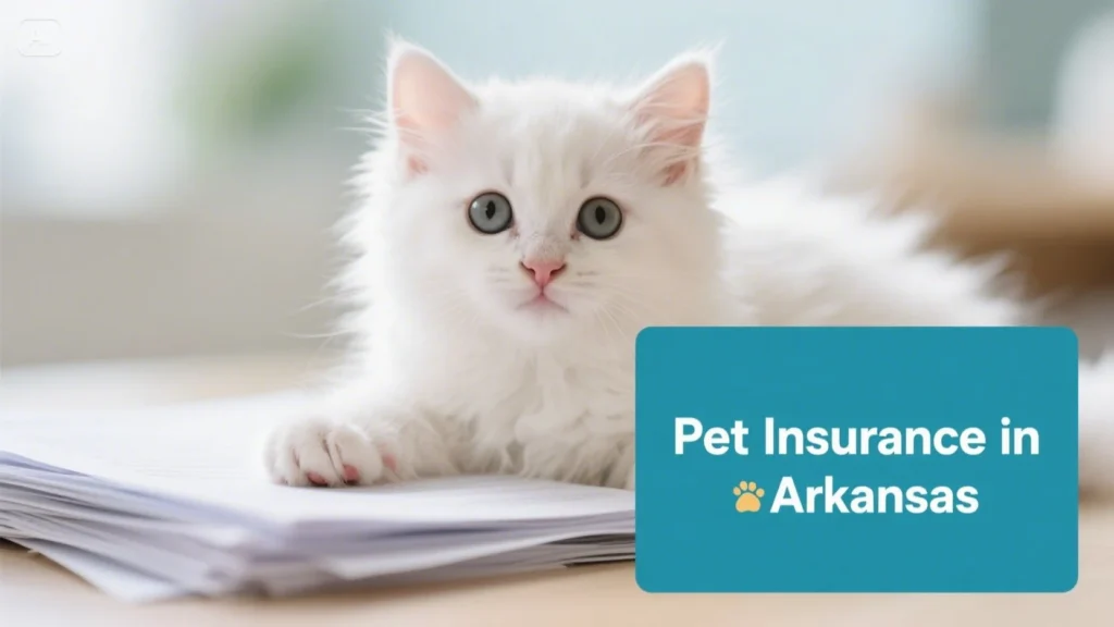 Average Pet Insurance Costs in Arkansas for Dogs and Cats Arkansas Pet Insurance Costs: Happy pet owner with a Cat, representing average pet insurance costs in Arkansas