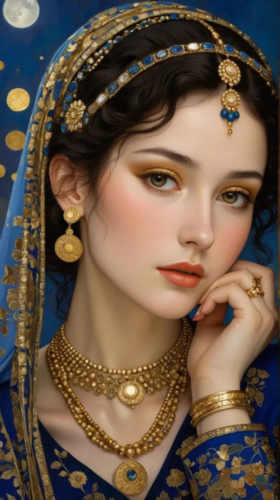 Floral Beauty Portrait 12