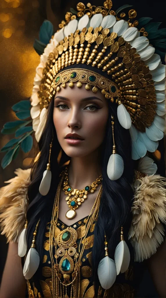 Floral Beauty Portrait 18
