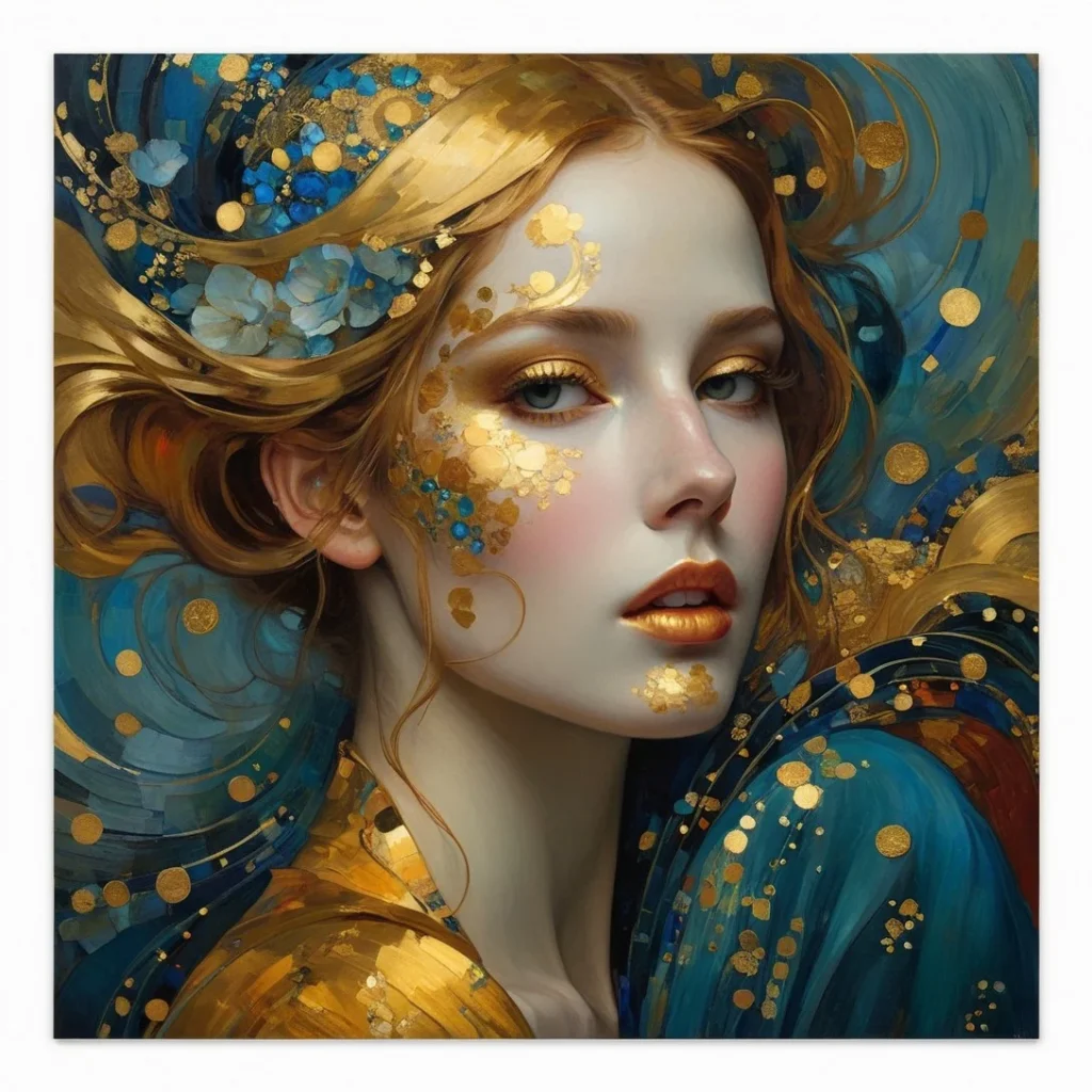 Floral Beauty Portrait 30